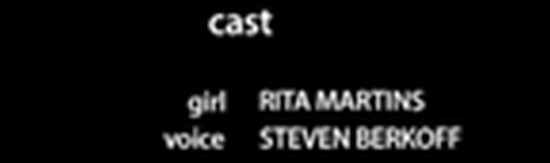 Steven Berkoff - Egress - credit