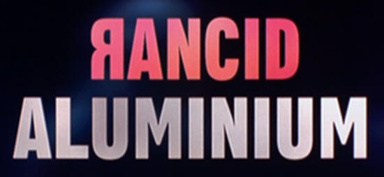 Steven Berkoff - Rancid Aluminium - title