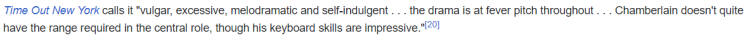 Ken Russell - The Music Lovers - Wikipedia shoddy quote